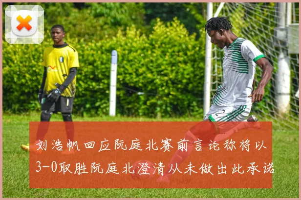 刘浩帆回应阮庭北赛前言论称将以3-0取胜阮庭北澄清从未做出此承诺